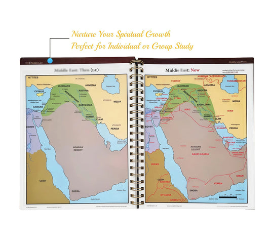 The Book of Bible Charts, Maps, and Time LinesThe ULTIMATE visual Bible resource is here! 230 pages of maps, timelines, and charts on everything: miracles, parables, apostles, feasts, and prophecies.